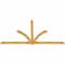 Ekena Millwork Redmond Rough Sawn Timber Gable Bracket, Western Red Cedar, 108"W x 58"H x 2"D x 4"F, 13/12 Pitch GBW108X58X0204RED00RWR - alternate 3